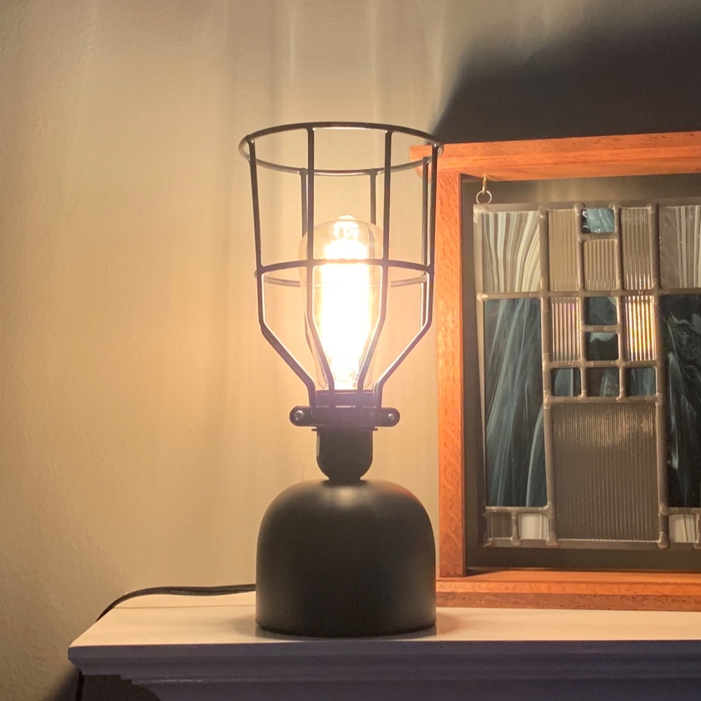 Hand Constructed Industrial Steampunk Table Lamp